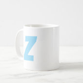 Persoonlijk Monogram Koffiemok (Voorkant links)