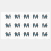 Persoonlijk Monogram Labels (Vel)