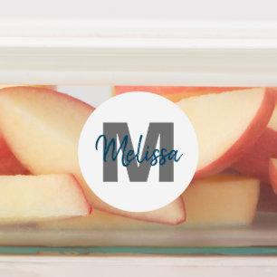 Persoonlijk Monogram Labels