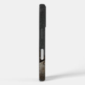 Persoonlijk monogram rustieke grunge mannelijk Case-Mate iPhone case (Achterkant / Rechts)