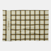 Persoonlijk Monogram Theedoek (Horizontaal)