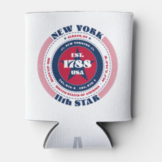 Persoonlijk monogram van de staat New York Pride Blikjeskoeler