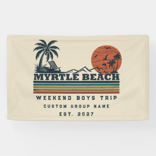 Persoonlijk Myrtle Beach-weekend vrijgezellenfeest Spandoek