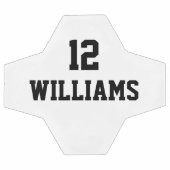 Persoonlijk naam- en nummermerchandise voetbal (Enkel)