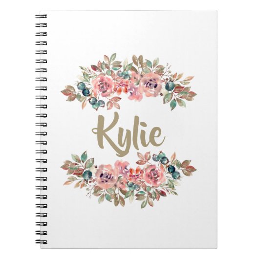 Persoonlijk naam notitieboek | Aangepaste geschenk (Voorkant)