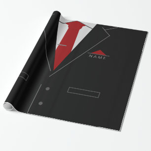 Persoonlijk naam zakelijk cadeauverpakkings papier