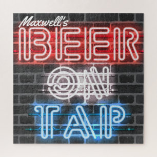 Persoonlijk Naambord Patriottisch Bier Brouwerij C Legpuzzel