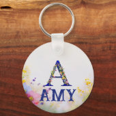 Persoonlijk naamcadeau - AMY Sleutelhanger (Voorkant)