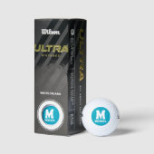 Persoonlijk naammonogram golfballen (Verpakking)
