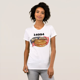 Persoonlijk New York Dames Slim Fit T-shirt