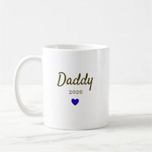 Persoonlijk Nieuw Papa Liefde Ontwerp met Jaar Koffiemok