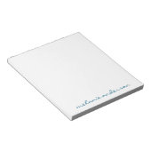Persoonlijk Notitieblok Script Naam Vrouwelijk Cad (Schuin)