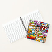 Persoonlijk notitieboek - Comic Bubbles Design 2 (Binnen)