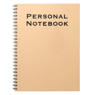 Persoonlijk Notitieboek Journaal