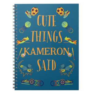 Persoonlijk Notitieboek met Cute Dingen Die Mijn Z