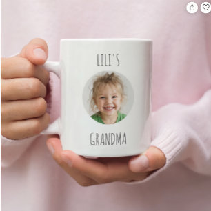 Persoonlijk oma cadeau Aangepaste kleinkind gezi Koffiemok