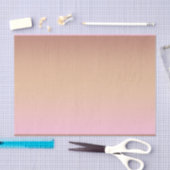 Persoonlijk Ombre Roos Gold Tissuepapier (Craft)