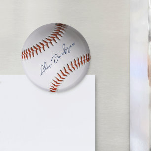 Persoonlijk ondertekend honkbal magneet