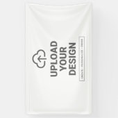 Persoonlijk ontwerp spandoek (Verticaal)
