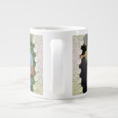 Persoonlijk ontwerp voor glitters-fotomug-wrap extra grote beker (Achterkant)