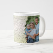Persoonlijk ontwerp voor glitters-fotomug-wrap extra grote beker (Voorkant rechts)