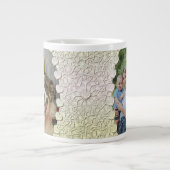 Persoonlijk ontwerp voor glitters-fotomug-wrap extra grote beker (Voorkant)