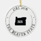Persoonlijk Oregon ornament (Voorkant)