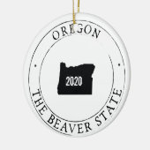 Persoonlijk Oregon ornament (Links)