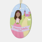 Persoonlijk Ornament van twee sided Princess (Links)