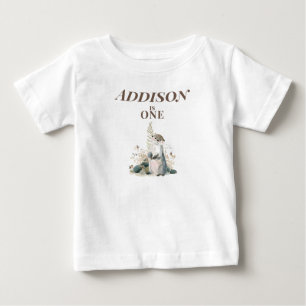 Persoonlijk Otterl 1e Verjaardag Baby T-Shirt