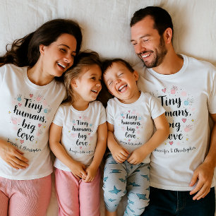 Persoonlijk ouder cadeau Kleine Mensen Grote Liefd T-shirt