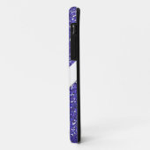 Persoonlijk Paars glitter Case-Mate iPhone Case (Achterkant/links)