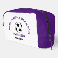 Persoonlijk Paars Voetbalteam Middelbare School