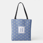 Persoonlijk penguin-monogram tote bag (Achterkant)