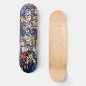 Persoonlijk piraat Skull Skateboard (Voorkant)