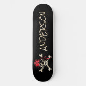 Persoonlijk piraat Skull Skateboard (Voorkant)