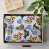 Persoonlijk Pirate Birthday Tissuepapier (Geschenk)