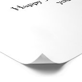 Persoonlijk Poster voor 50e Jubileum fotocollage (Hoek)