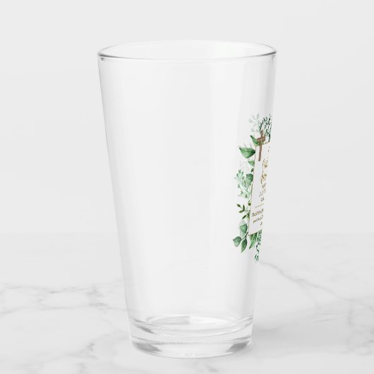 Persoonlijk Priester Priesterwijding Jubileum Cade Glas (Rechts)