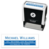 Persoonlijk professioneel retouradres  zelfinktende stempel (In situ)