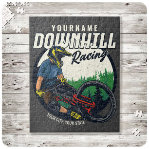 Persoonlijk racistisch circuit voor neerhalen legpuzzel