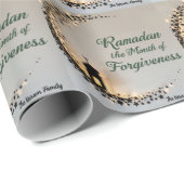 Persoonlijk Ramadan Kareem cadeaupapier (Rol Hoek)