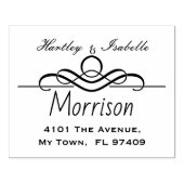 Persoonlijk retouradres 	rubberstempel (Afrduk)