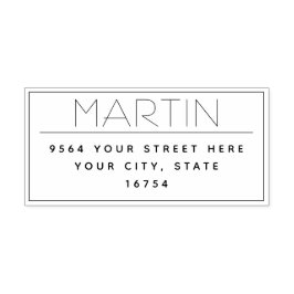 Persoonlijk retouradres Zelfink Stempel