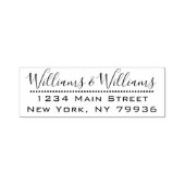 Persoonlijk retouradres  zelfinktende stempel (Design)