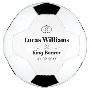 Persoonlijk Ringdrager Cadeau Voetbal