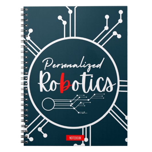 Persoonlijk robotica notitieboek (Voorkant)
