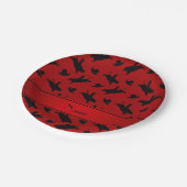 Persoonlijk rodeo rodeo pellerpatroon papieren bordje (Gekanteld)