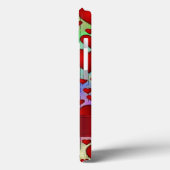 Persoonlijk romantisch hartpatroon Case-Mate iPhone case (Achterkant / Links)