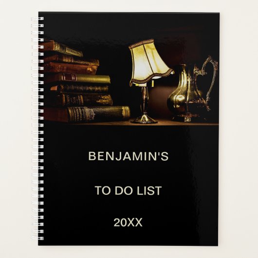 Persoonlijk Rommelig Werkbureau Planner (Voorkant)